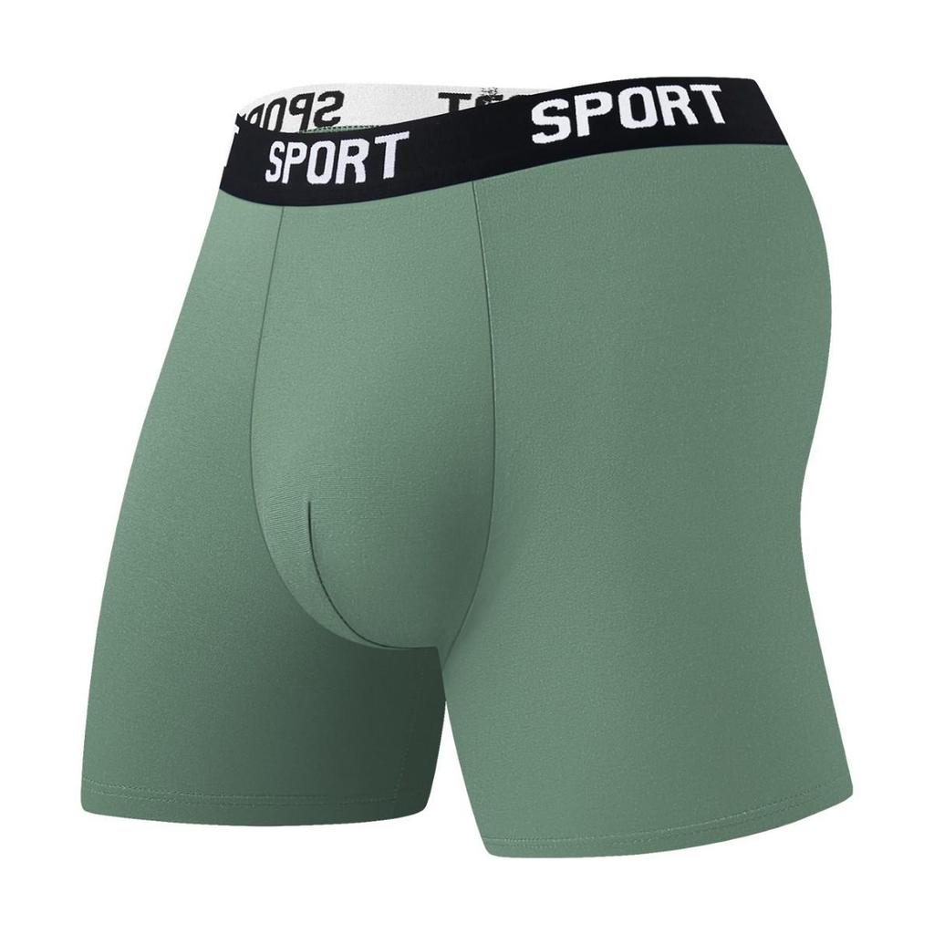 Herren 5er-Pack Lange Sport-Boxershorts für Laufen & Fitness