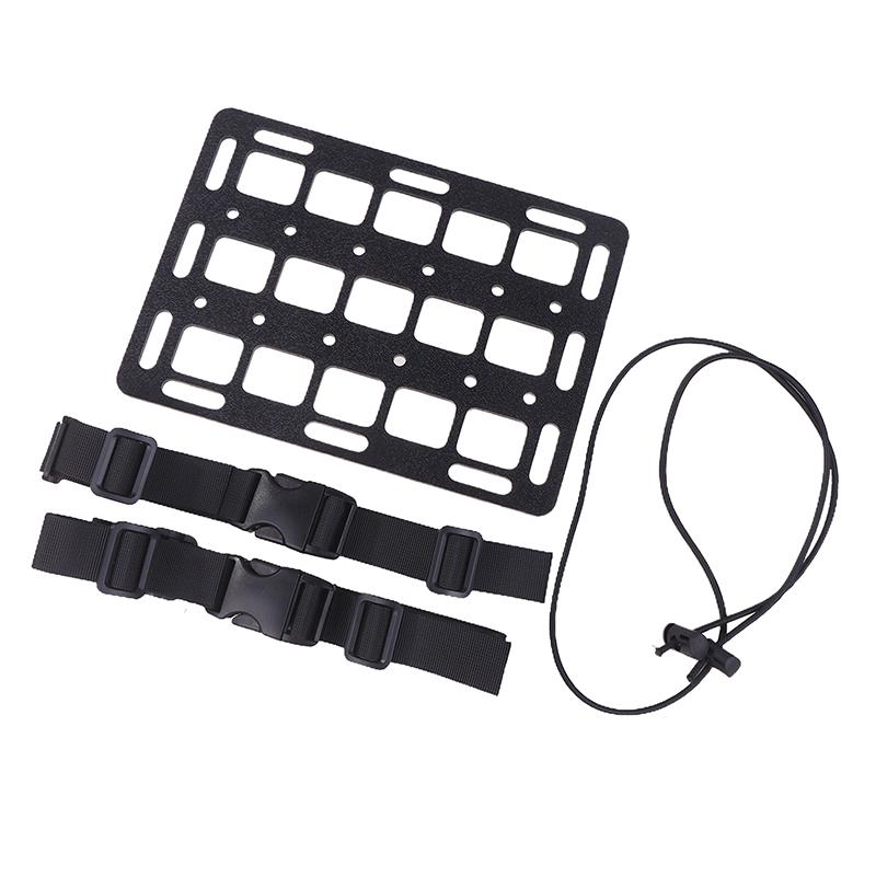 Motorcycle Molle Panel For Trunk Storage Metal Waterproof Tactical Universal Side Box Organizer Modular Storage