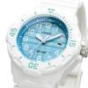 [Casio] CASIO Analog Watch LRW-200H-2CV Women's/Kids Gloss White x Blue Check Pattern, Overseas Model