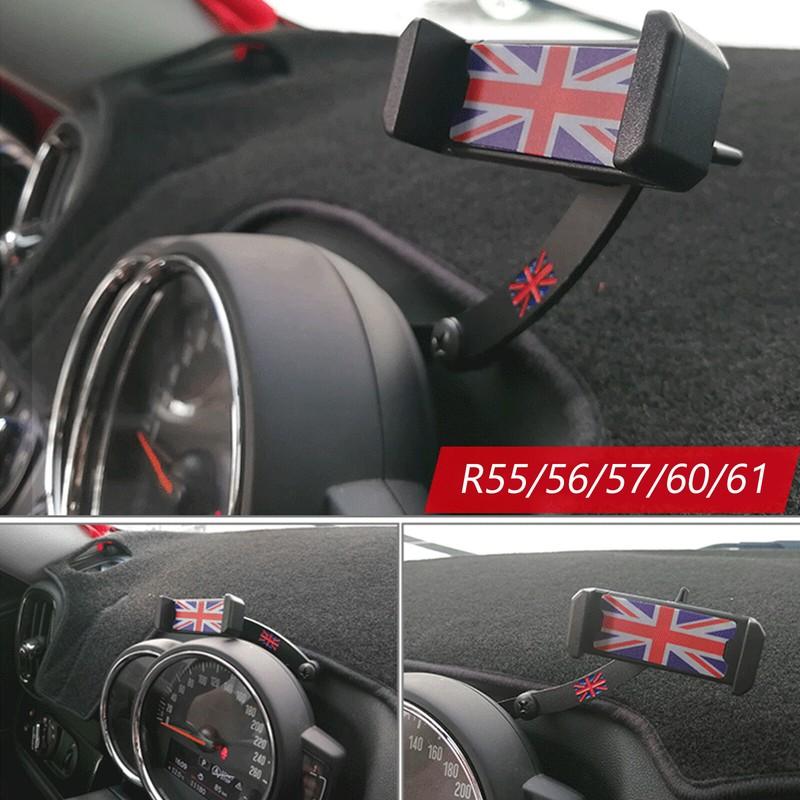 Union Jack Uchwyt Samochodowy na Telefon Komórkowy Składany Czerwony Dla Mini Cooper R55/56/57