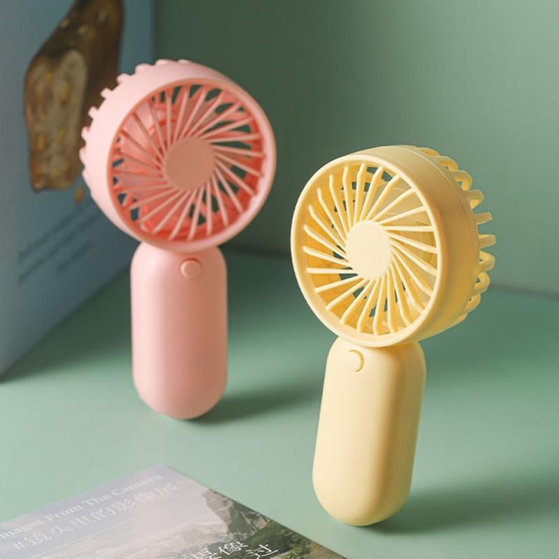 AM4 Battery Operated Powerful Handheld Fan Portable Small Lightweight Makeup Fan for Girl Women Indoor Outdoor