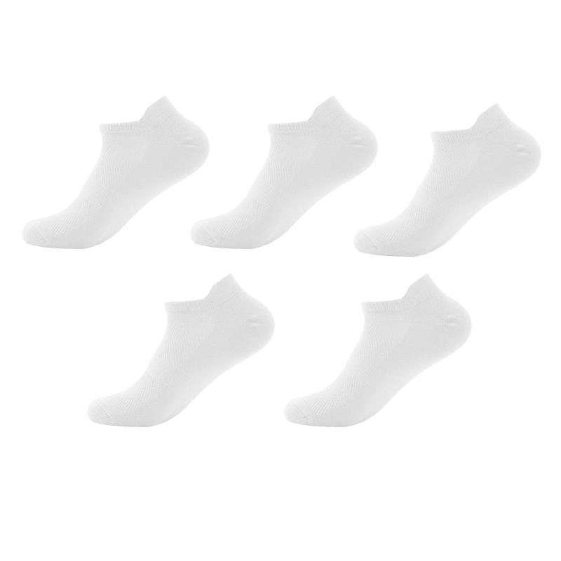 5 Pairs Men's Mesh Non-Slip Cotton Short Sock Male Breathable Spring Summer Autumn Ankle Socks