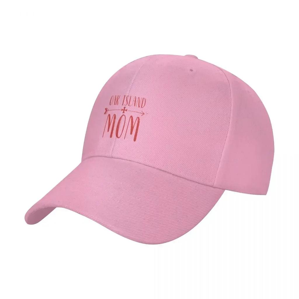 Oak Island Mom Funny Women Gift Baseball Cap Custom Cap Hat Man For The Sun Unisex Caps Women's