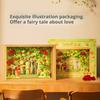 New Little Prince Building Blocks Abyss Mirror Photo Frame Construction Desktop Accessories Assembly Puzzle Toy Model Gift