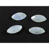 9X18MM Natürlicher Regenbogenmondstein Markise Facettiert Lose Edelsteine 4 Stück Los RML-981