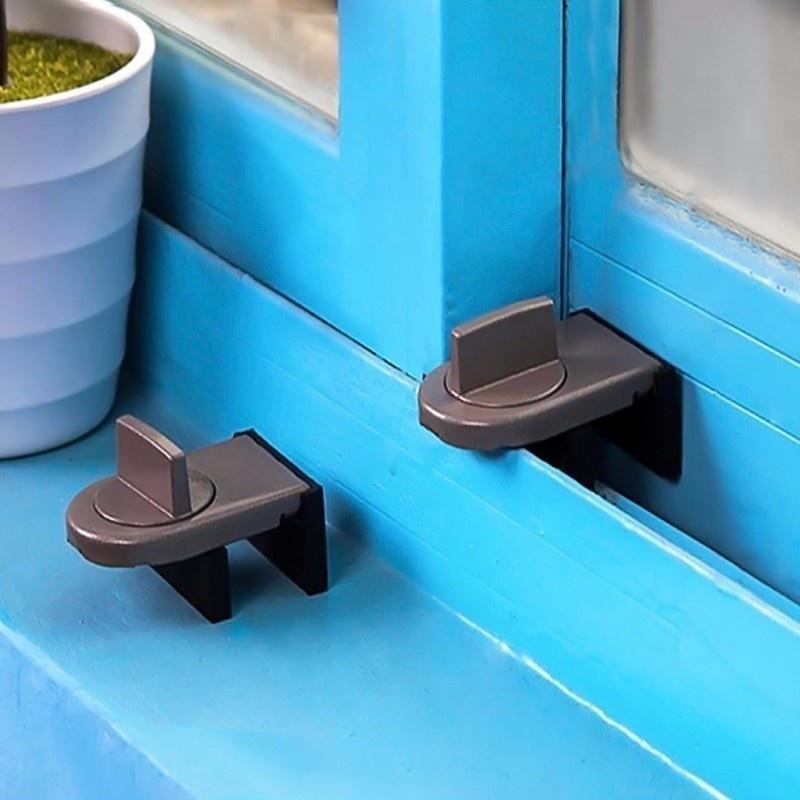 La Hoja Corredera Tap/ón Gabinete Cerraduras Correas Puertas De Seguridad Anti Robo Ventana De Bloqueo para Puertas Corredizas De Seguridad para Ni/ños Las Puertas Se Traban
