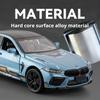 1:32 BMW M8 Exquisites Legierungs-Sportwagenmodell Simulation Rennsport Pull-Back-Spielzeug Jungen Superauto Sammlerstück Dekoration Jungen Geschenke