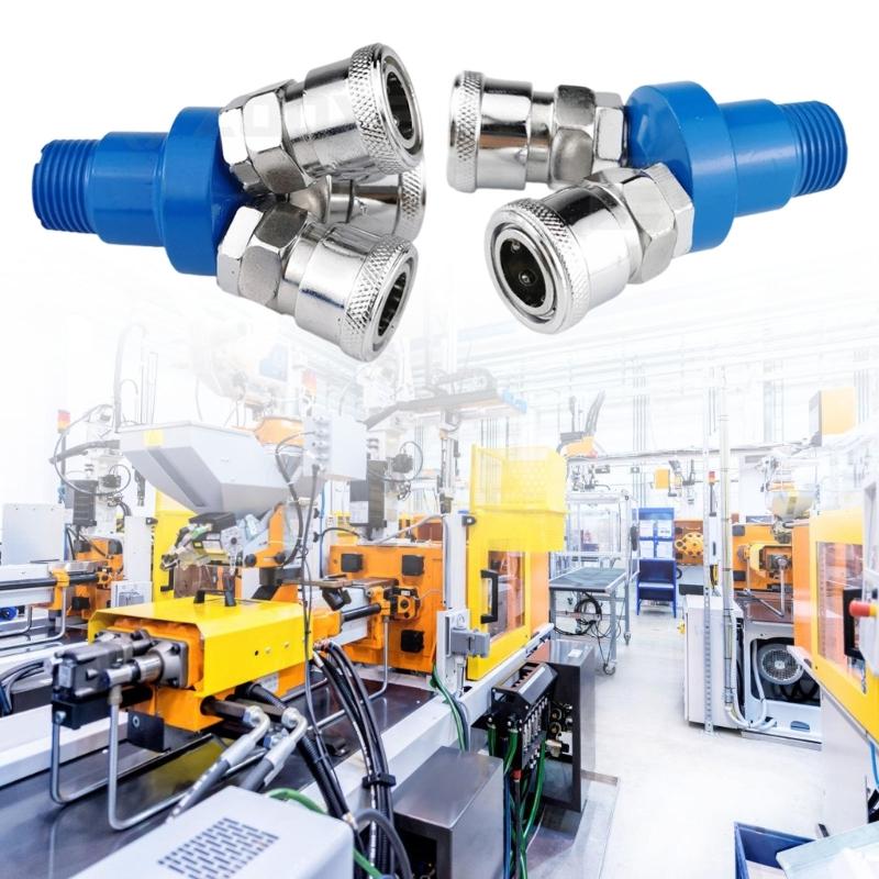 Professional C Type Rapid Separation Fitting Efficient Joiner Coupling Strong Metal Covered Iron Construction Tool Part