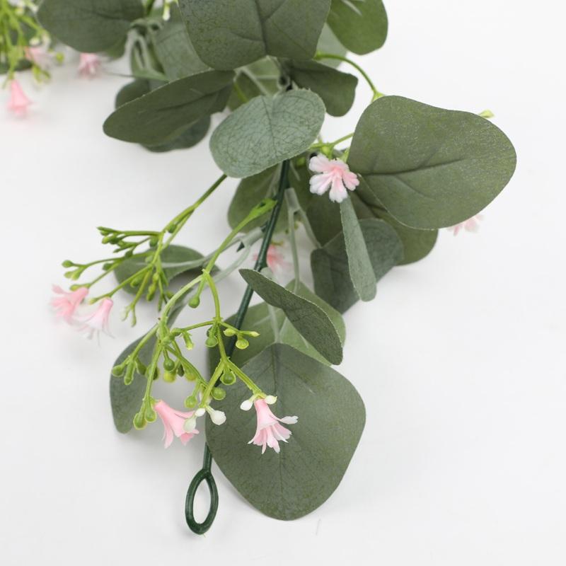 178cm Simulation Plant Wall Hanging Floral Wedding Arch Decor Artificial Eucalyptus Gypsophila Vine Hotel Garden Decoration