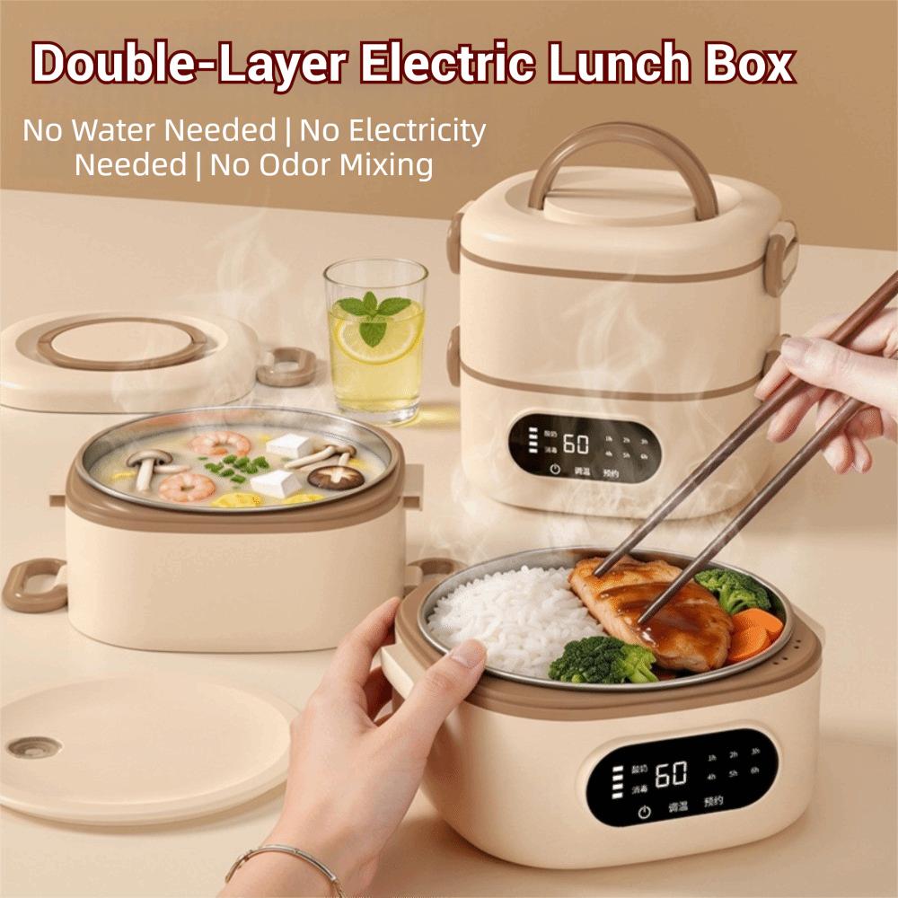 Large capacity USB Heated Lunch Box Heating Function Hot Meal Container Food Warmer Work