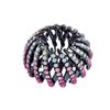 Trendy Matte Bird's Nest Hair Curler: Versatile Claw and Ponytail Ring for Effortless Styling In Europe and America.