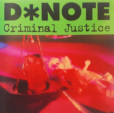 CD DNOTE - Criminal Justice TVT52102 TVT Records 1995 US Dance & Electronica Used
