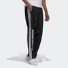 Adidas Originals Three Stripes High-Waisted Tapered Vintage Sports Pants Men Pants Black HC7129