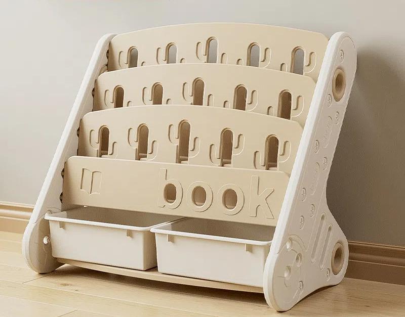 

Children s Bookshelf Home Bedroom Children s Picture Books Toy Storage Cabinet Snacks Sundries Organizer Rack Floor Standing