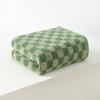 Plaid cotton towel set cotton yarn-dyed jacquard face towel absorbent soft bath towel home hotel bathroom