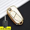 3 Buttons Tpu Housing Remote Mount Protector Fit For Fiat Doblo Grande Bravo 500 Ducato Minibus Panda Stilo Punto Auto Key Fob Cover Case