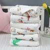 Cotton Four-Layer Gauze Bath Towel - Absorbent Kids Bathrobe Blanket Newborn Swaddle Wrap & Baby Bathing Blanket for Infants