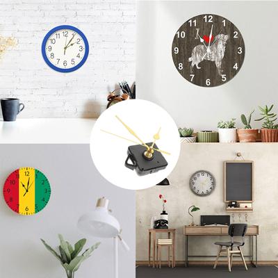1 Satz Uhrwerk-Set, Wanduhr-Reparatur, batteriebetriebener Ersatz, Uhrwerk-Motor, DIY-Teile mit Uhrzeigern