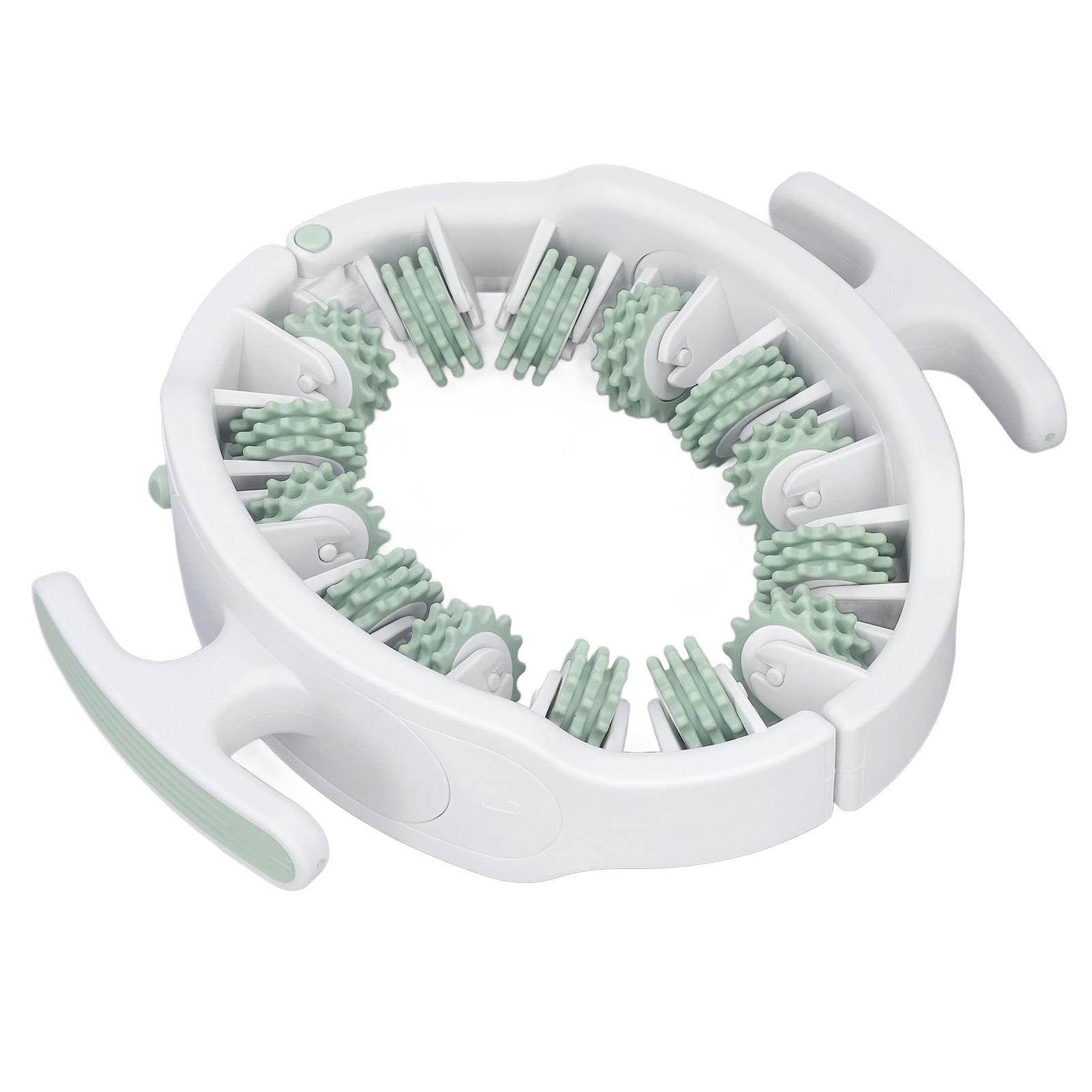 

Ручной массажер от целлюлита со съемной ручкой, регулируемый ручной роликовый массажер для йоги дома