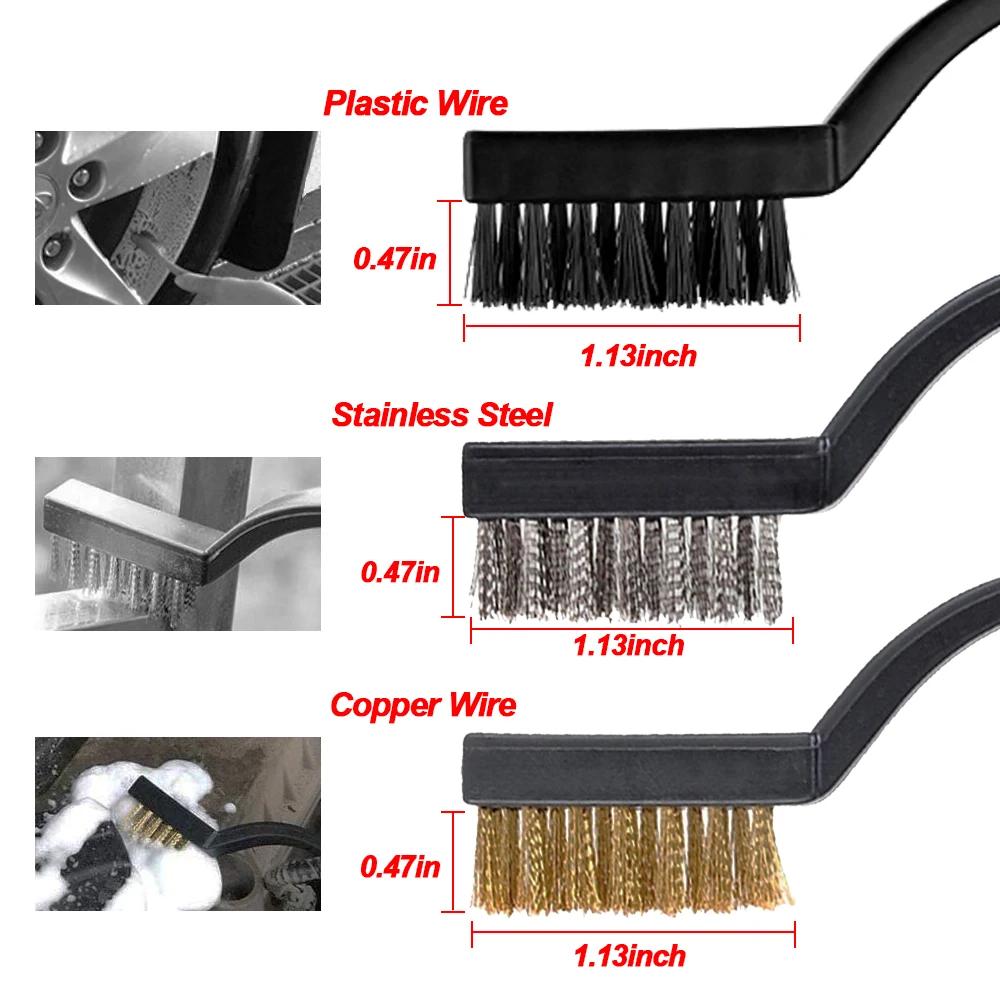 Car Detailing Brush Set Car Cleaning Brushes Sponges Towels for Car Air Vents Rim Cleaning Dirt Dust Clean Tools