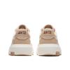 Anta Life Collection Slip Resistant Abrasion Resistant Cushioning Low Top Skateboard Shoes Women's White Brown Sneakers 122448023-5