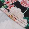 Women's Summer Casual Fashion Floral Print Short Sleeve V-Neck Swing Dress