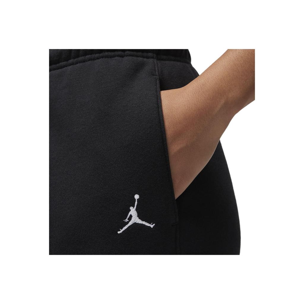 Jordan Loose-Fit Mid-Rise Joggers With Drawstring And Brand Logo Print Women Bottoms Black FN4495-010