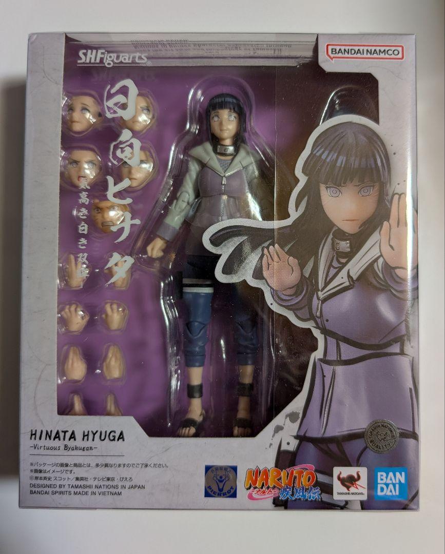 

[USED] S.H.Figuarts Hinata Hyuga ~Noble White Eyes~ Box damaged