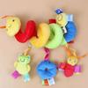 Cartoon Animal Baby Bed Stroller Bell Toys Plush Bed Wrapped Toys Baby Car Seat Toys  Stroller Toy