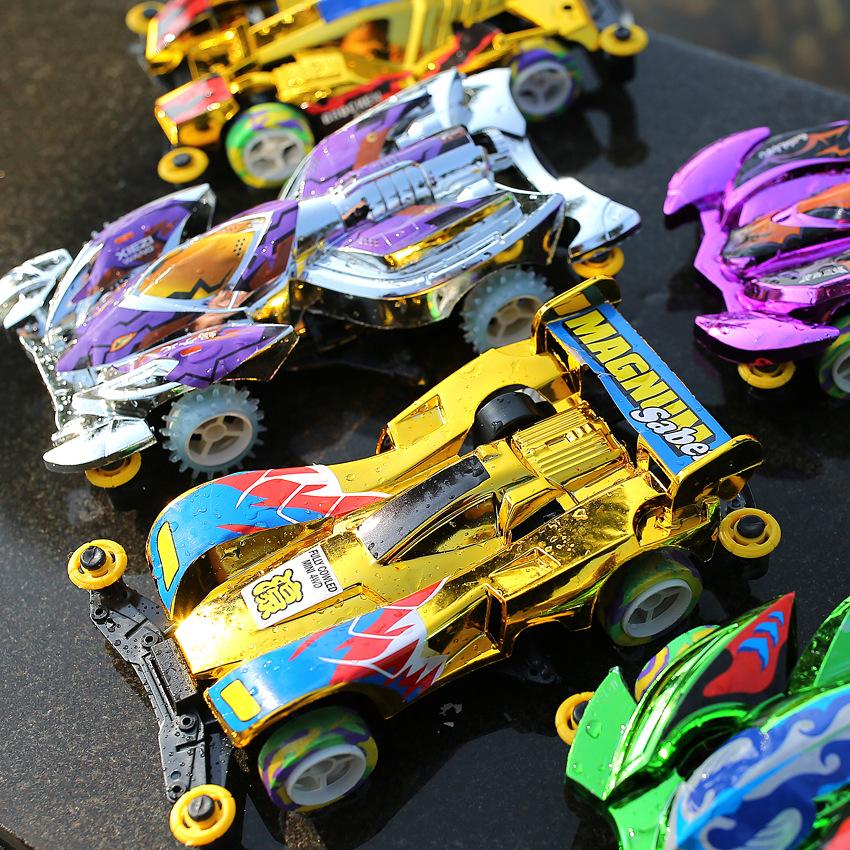 

New Assembled Electric Toy Car Four-wheel Drive Toy Car Model