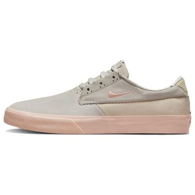 SB Shane Leather Sports Breathable Lightweight Durable Non-Slip Low-Top Skate Shoes Unisex Sneakers Gray Pink BV0657-106