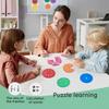 9-teiliges Set Interaktive Bruchrechen-Lernmaterialien Eva Punkt Addition und Subtraktion Vorschule Grundschule Pädagogisches Set
