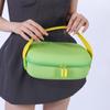 Candy Color PU Cosmetic Bag Waterproof Portable Tote Bag Simple Wash Storage Bag  Women