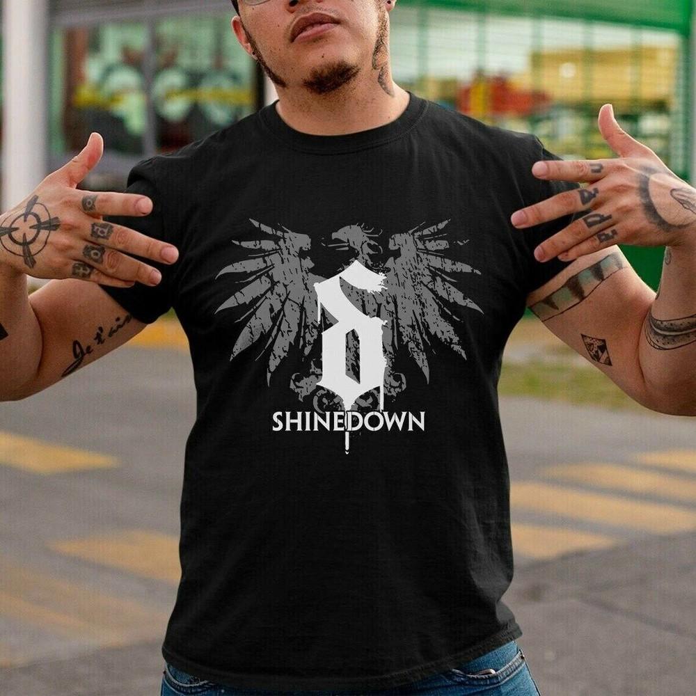 Shinedown Tour America Rock T Shirt All Size S-5XL Unisex T-Shirt XXXXL