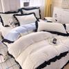 Lilang Hepburn Style Double-Layer Gauze Bedding Set