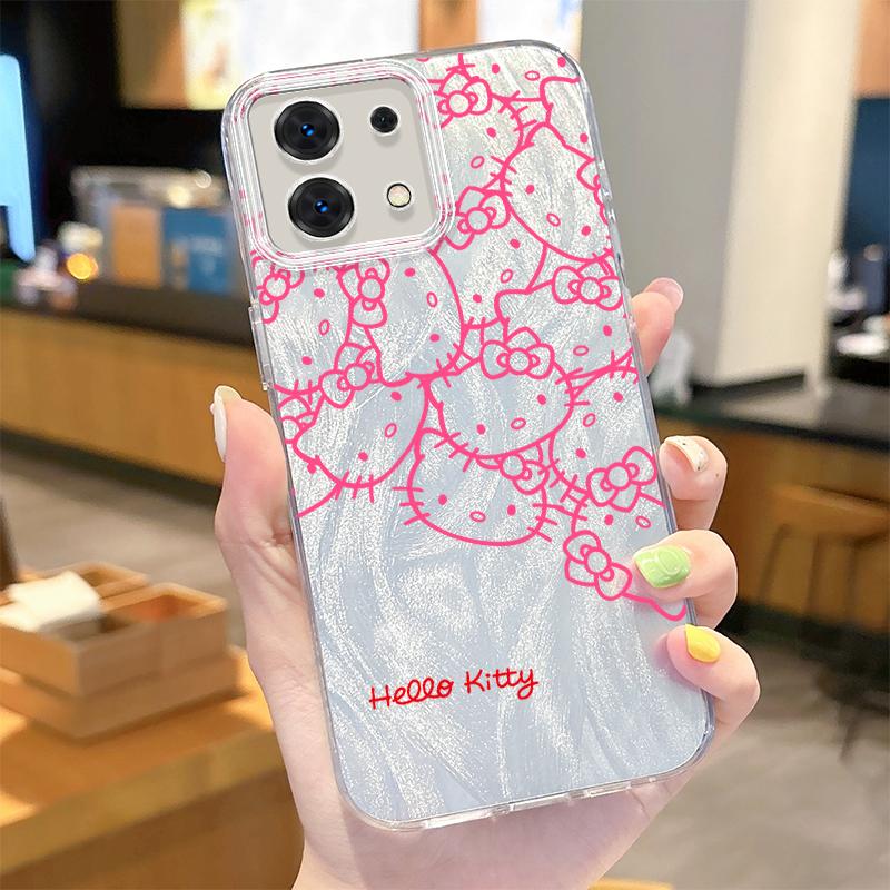 Sanrio Hello Kitty Camlet Case for Xiaomi Redmi Note 13 12 Pro Plus 12S 11S 5G 11 10 9 4G 13C 12C 10C 9C A3 A2 A1 Hard Cover
