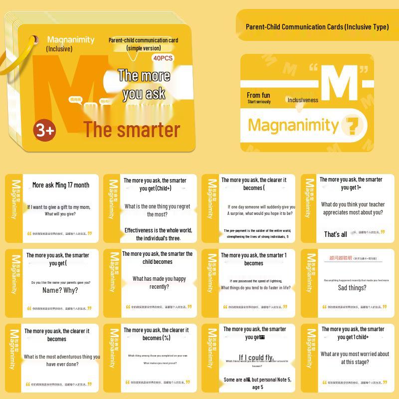 Smart Kids Communication Cards: Interactive Educational Toys for Bedtime and Early Learning