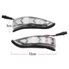 LED DRL Flowing Side Rear-view Mirror Dynamic Turn Signal Light Lamp For Toyota Vios Altis Yaris Corolla Camry