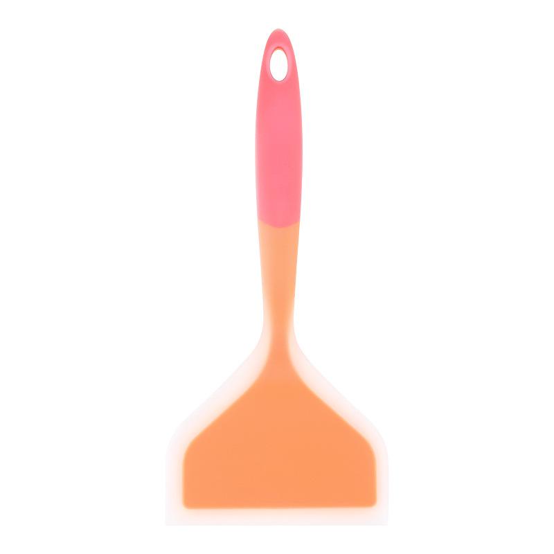 1 Silicone Spatula: Non-stick, Heat-resistant, Hanging Hole. For Pancakes, Steaks, Grilling & Frying