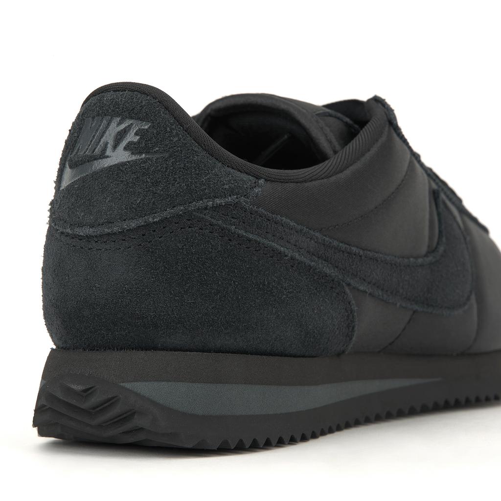 Nike حزمة Cortez الساتان - حذاء رياضي نسائي أسود رمادي داكن FV5420-002