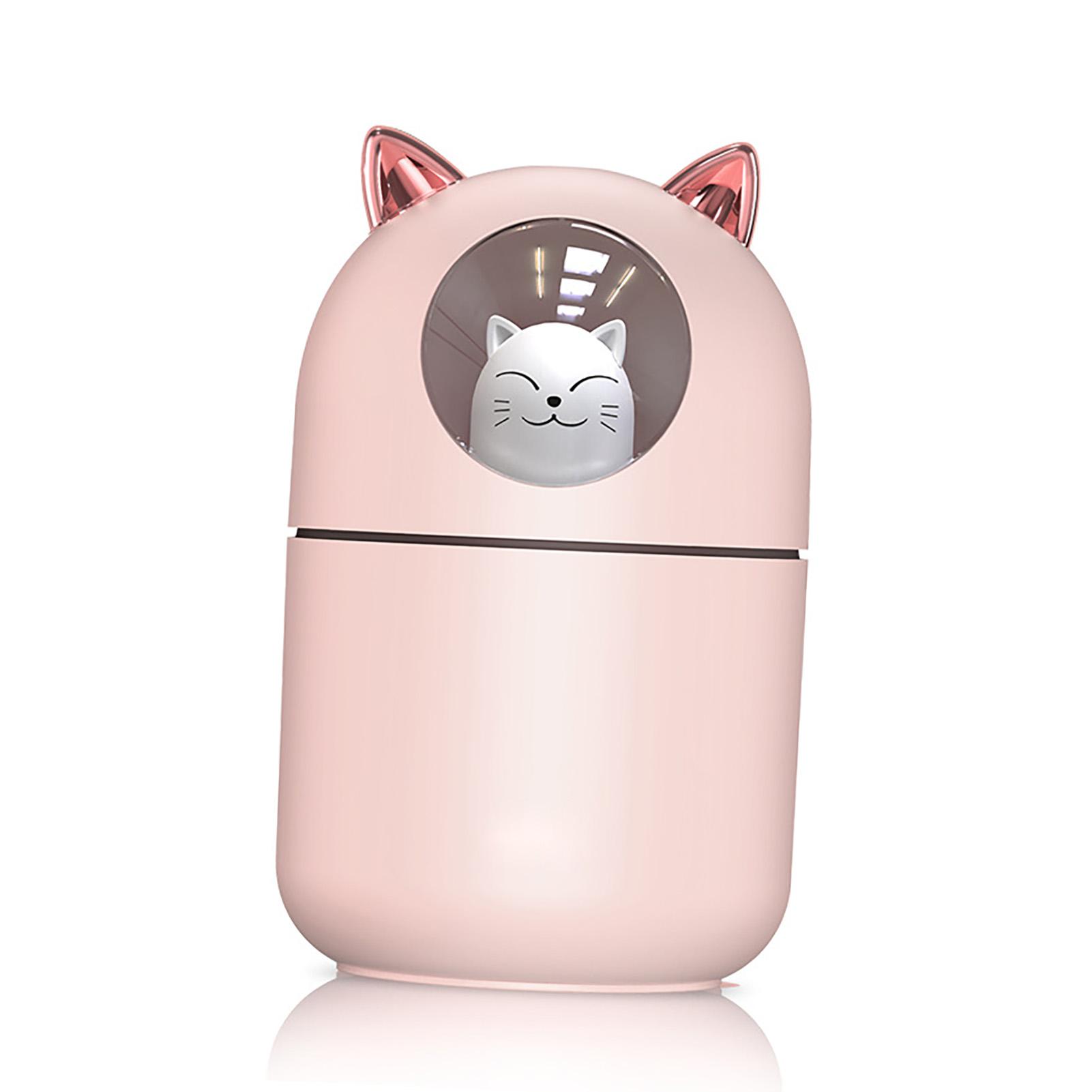 Humidifier Noiseless Portable USB Humidifier With Color LED Light for Offices Bedrooms Car