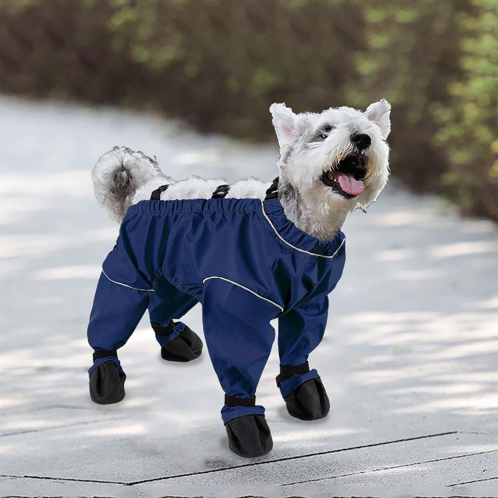 Dog Shoe Straps Dog Sling Boots Dog Rain Boots Dog Protectors Dog Boots Leggings Non Slip Dog Pet Clothes for Small Dogs Girl