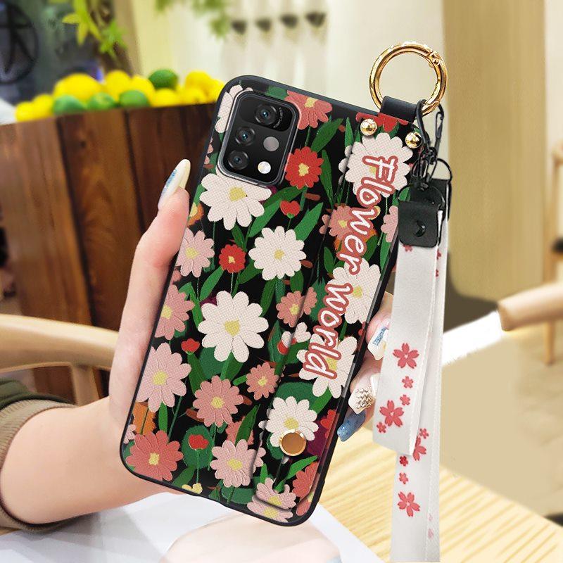 Shockproof Fashion Design Phone Case For UMIDIGI A11 Pro Max Anti-dust Kickstand Protective Back Cover Phone Holder Ring