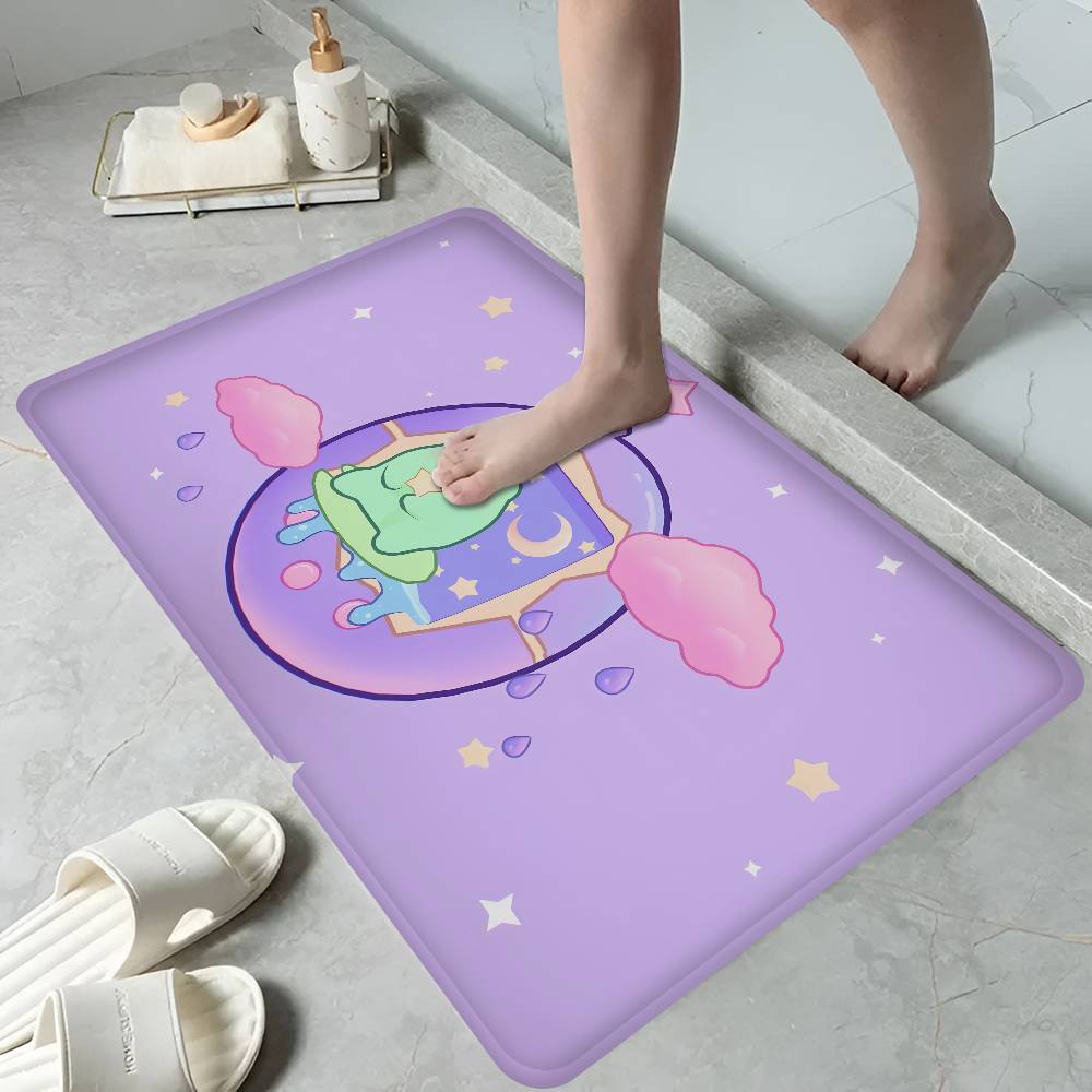 Classic T-Tamagotchi Cute Floor Mat Nordic Style Home Doormat Bathroom-Toilet Mats Bedroom Hotel Decor Mat