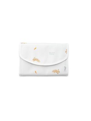 Rabbit Print Maternal and Child Health Handbook Small [Gelato Pique] Case,