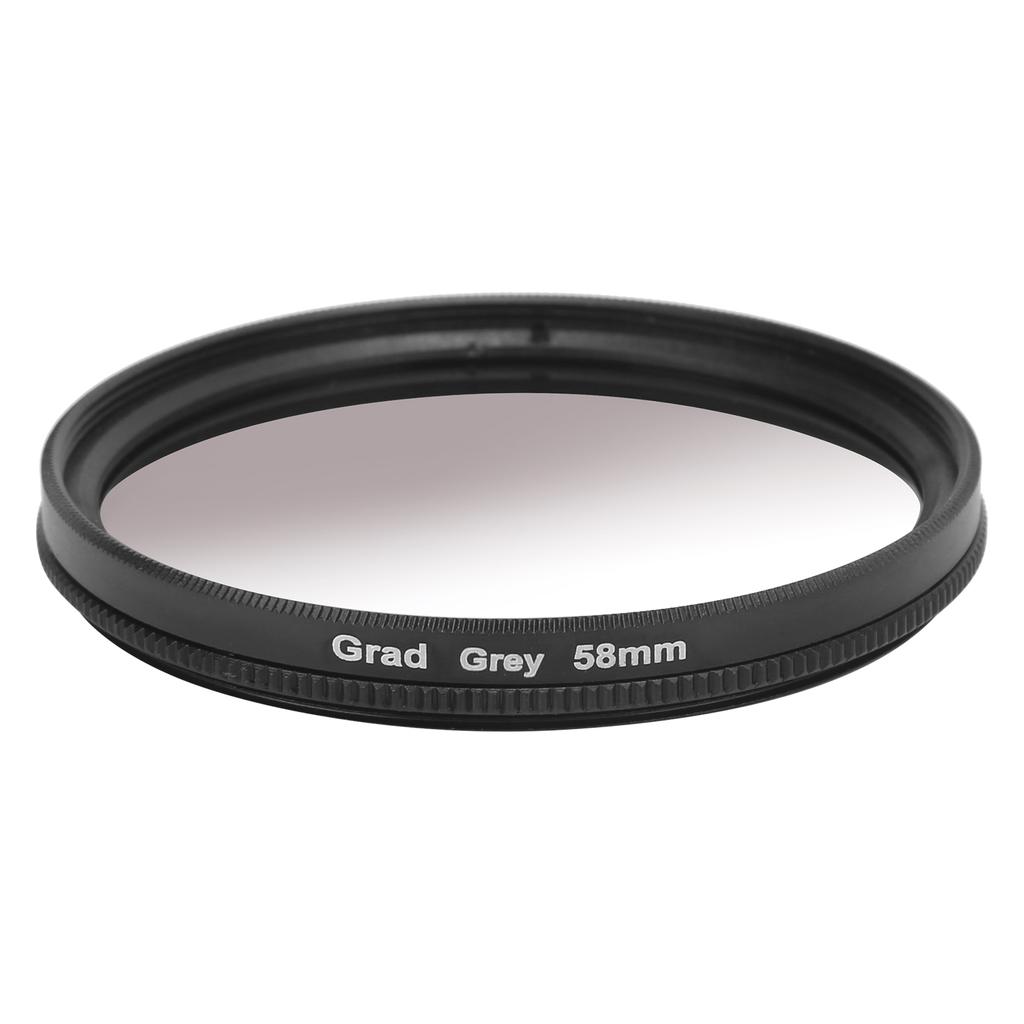 Junestar 58mm Gradient Filter Multilayer Coating Waterproof Gradual Colour Lens Filter for Canon
