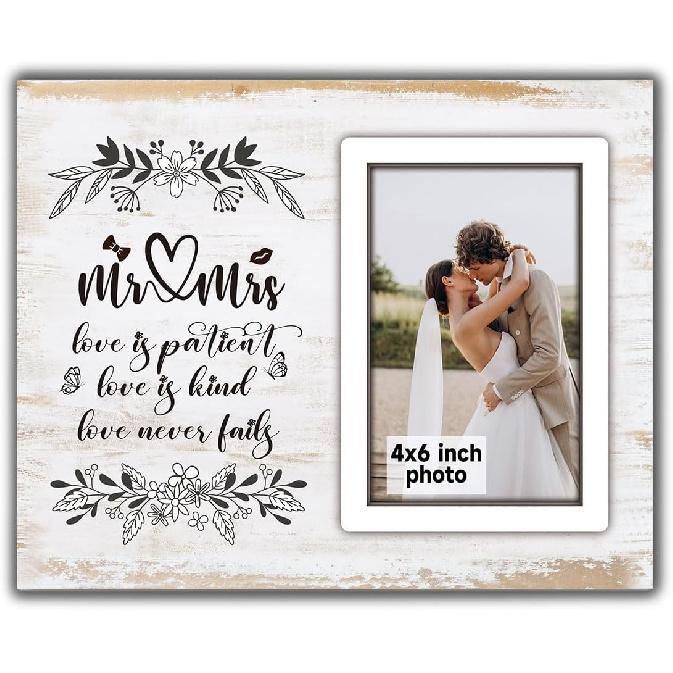 Wedding Gifts For Newlyweds, Picture Frame, Personalized Bridal Shower, Mr And Mrs Gifts, Couples, Wedding Photo Frames, Wedding Marriage License