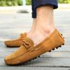 New Doudou Shoes Men's Leather Shoes Fashion Casual Men's Shoes Trend Leather Matte Feet Lazy Driver Shoes
