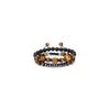 Stone Geometric Beaded Bracelet For Men Women Fashion Jewelry Gift