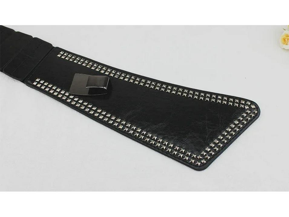 Fashionable Korean-Style Women's Waist Belt - Versatile, Decorative, and Wide, Perfect with Skirts.